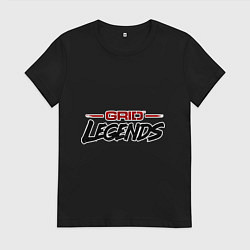 Женская футболка Грид