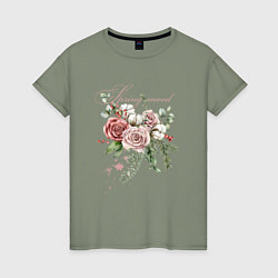 Женская футболка Spring mood Flower