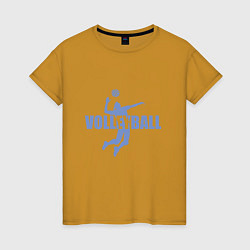 Женская футболка Стиль - Волейбол