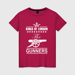 Женская футболка Arsenal The king of London Арсенал