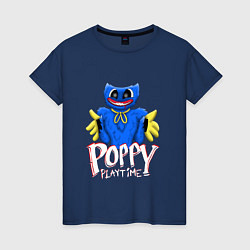Женская футболка Сытый Поппи Poppy Playtime