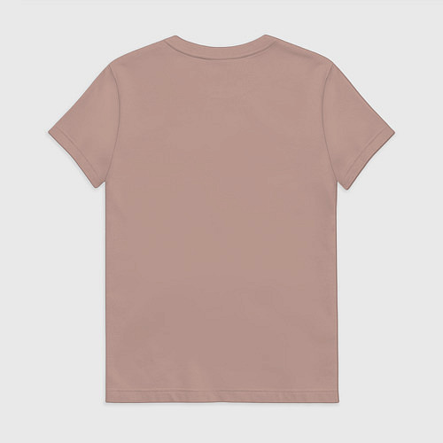 Женская футболка Шахматы Бокс / Пыльно-розовый – фото 2