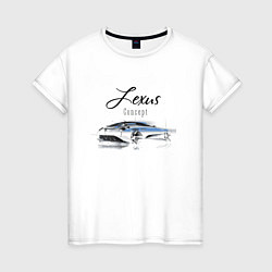Женская футболка Lexus Concept