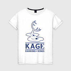 Женская футболка Каге