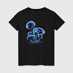 Женская футболка Неоновые грибы