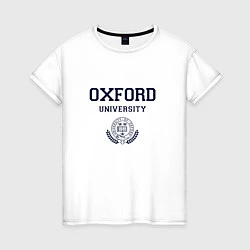 Женская футболка Оксфорд - логотип университета