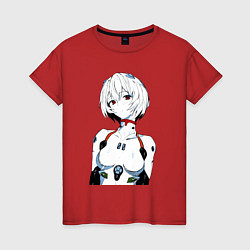 Женская футболка Рей Аянами Rei Ayanami Ева Евангелион