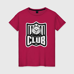 Женская футболка Volleyball Club