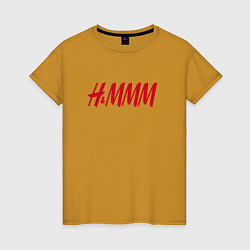 Женская футболка H&MMM LOGO