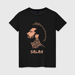 Женская футболка Мохаммед Салах, Mohamed Salah