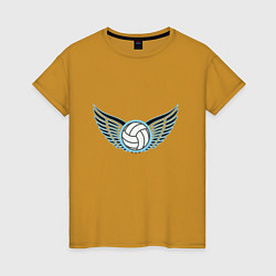 Женская футболка Volleyball Wings