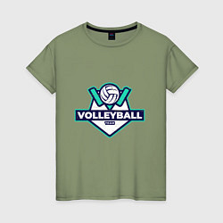 Женская футболка Volleyball - Club