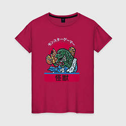 Женская футболка Годзилла Япония