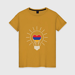 Женская футболка Armenia Light