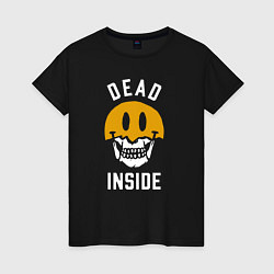 Женская футболка Dead inside - мертвый внутри