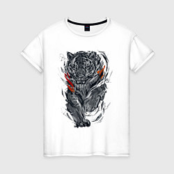 Женская футболка Cool tiger Power