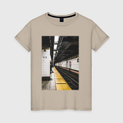 Женская футболка Метрополитен В Нью-Йорке