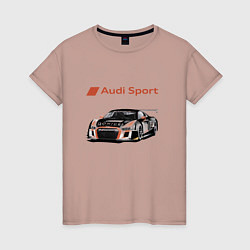 Женская футболка Audi Motorsport Racing team