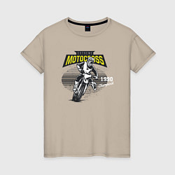 Женская футболка Motocross Мотокросс