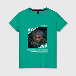 Женская футболка Норман в кустах
