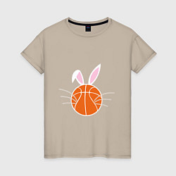 Женская футболка Basketball Bunny