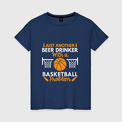 Женская футболка Beer & Basket