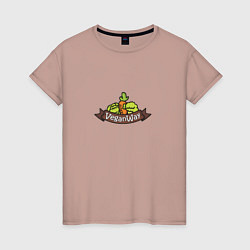 Женская футболка ВеганПуть