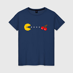 Женская футболка Pac-man 8bit