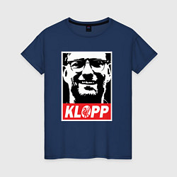 Женская футболка Klopp