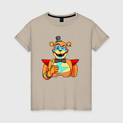 Женская футболка Five Nights at Freddys: Security Breach - Глэмрок