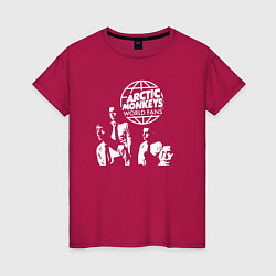Женская футболка Arctic Monkeys арктик манкис