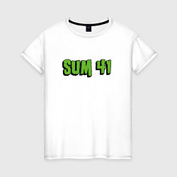 Женская футболка SUM41 LOGO