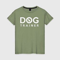 Женская футболка DOG Trainer