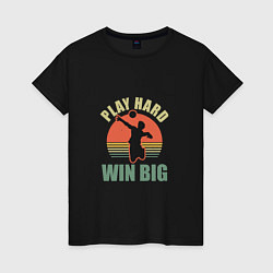 Женская футболка Win Big