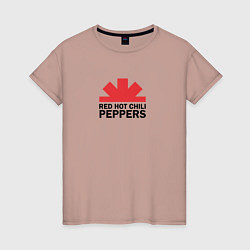 Женская футболка Red Hot Chili Peppers с половиной лого