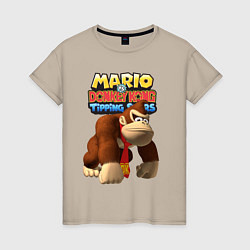 Женская футболка Mario Donkey Kong Nintendo