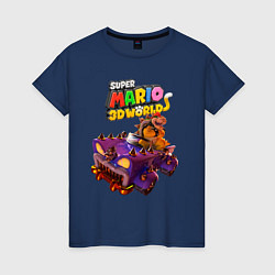 Женская футболка Точило Боузера Super Mario 3D World