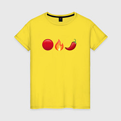 Женская футболка Emoji RHCP