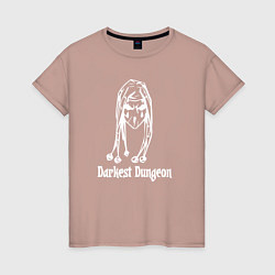 Женская футболка Darkest Dungeon DD Black White