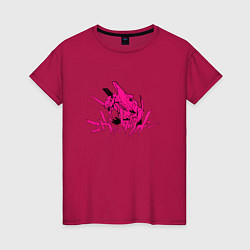 Женская футболка Eva 04 Evangelion