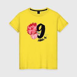Женская футболка Цветы на 9 мая