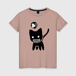 Женская футболка Cat JDM Japan