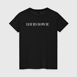 Женская футболка David bowie rock