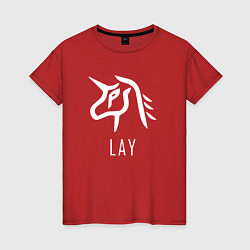 Женская футболка Exo LAY