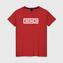 Женская футболка Eminem rap