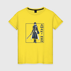Женская футболка Рэн Амаки