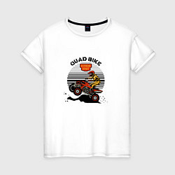 Женская футболка QUAD BIKE Квадроцикл