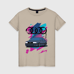 Женская футболка Audi 8090