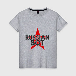 Женская футболка Bot - Russia
