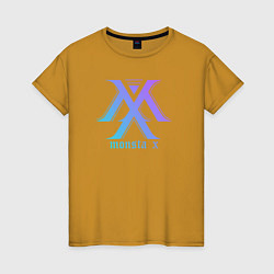 Женская футболка Monsta x neon